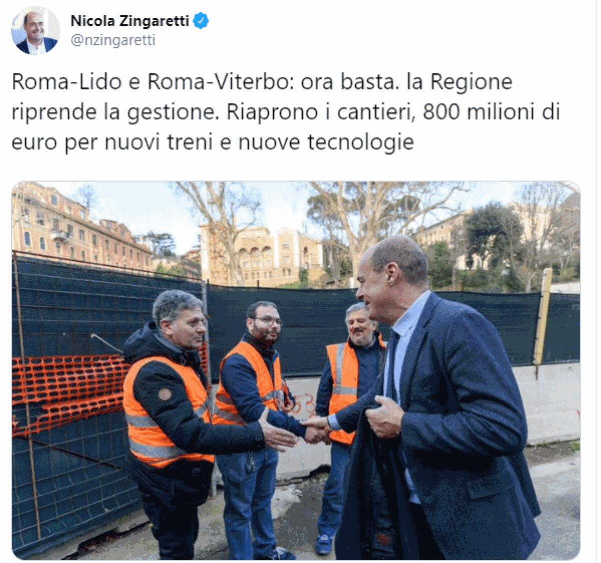 Zingaretti come Babbo Natale, ma i regali non ci sono - 