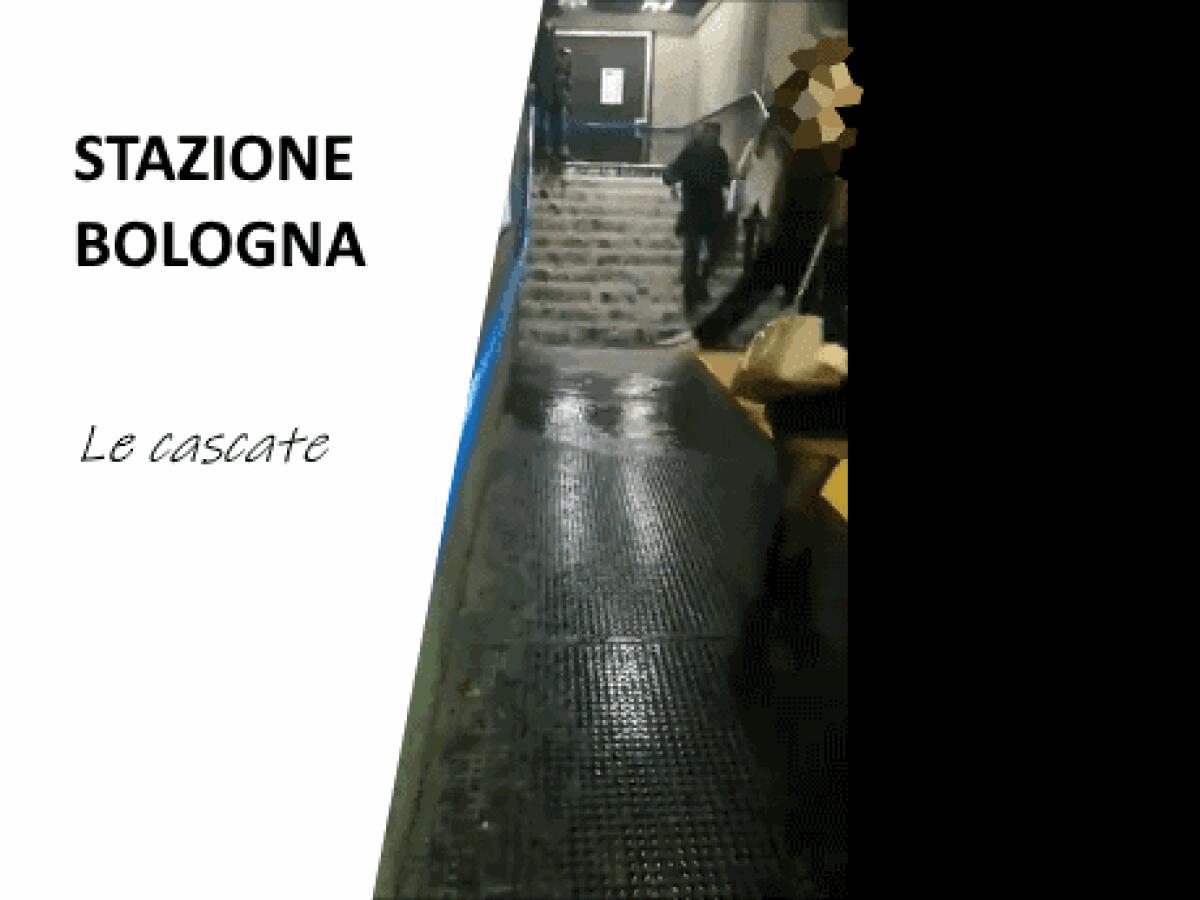 Le cascate della Stazione Bologna - 