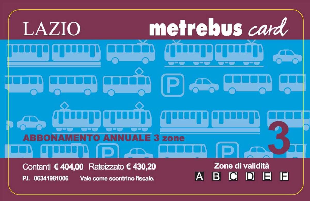 La Carta Studenti Metrebus ora vale 12 mesi - 
