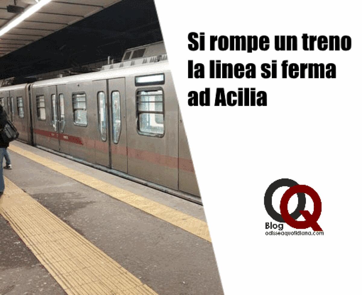 Roma-Lido, si rompe un treno: la linea si ferma ad Acilia. Caos navette - 