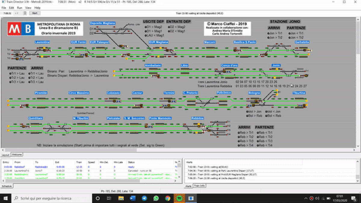 Arriva il simulatore della Metro B - 