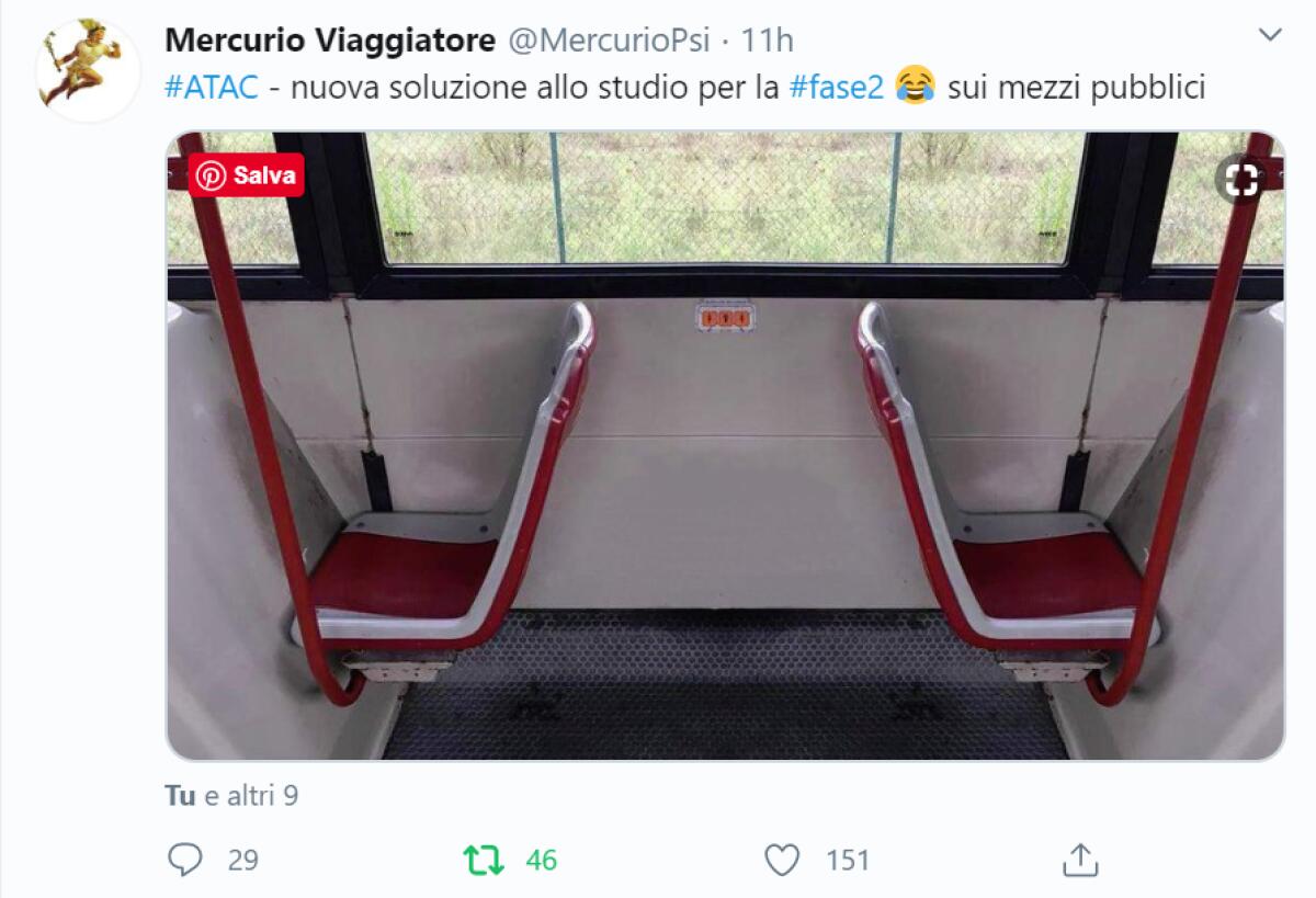 Atac ed il distanziamento sociale - 