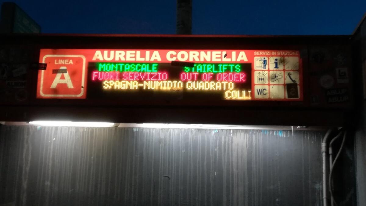 Atac: riapre la stazione Cornelia della Metro A - 