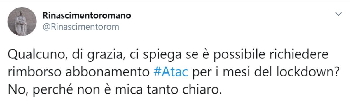 Regione Lazio: Si al rimborso degli abbonamenti - 