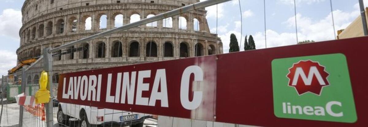 Metro C a Roma, al Colosseo ecco l'atrio stazione - 