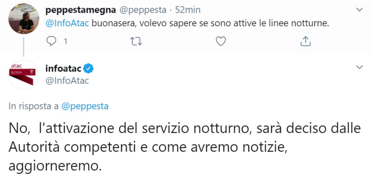 Il giallo dei bus notturni: nessuno sa quando torneranno - 