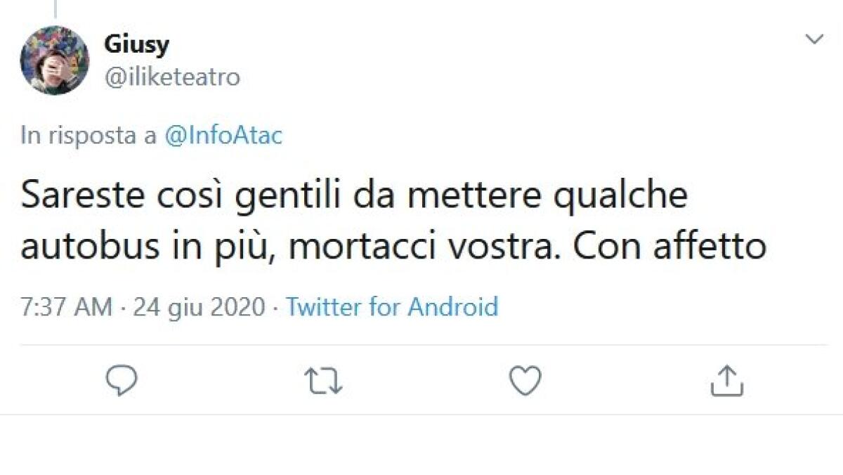 Autobus a Roma: È un bollettino di guerra - 