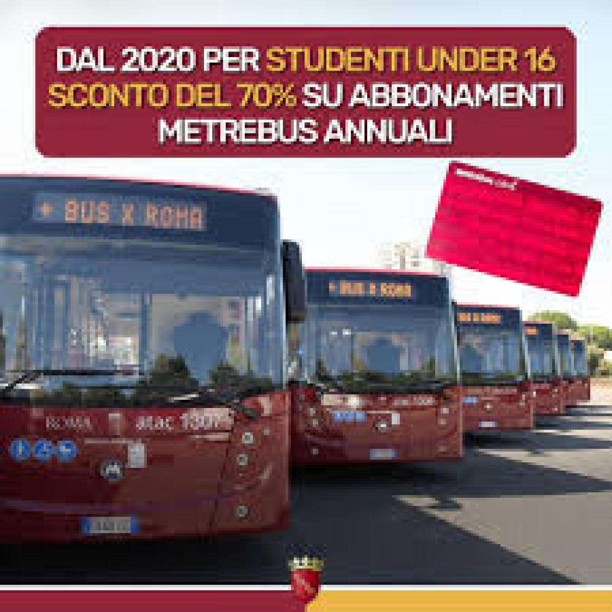 Atac, agevolazioni per gli abbonamenti per gli studenti under 16 - 