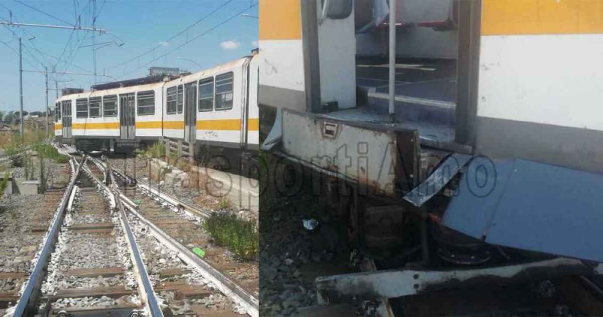 Termini-Centocelle: treno svia mentre rientra al deposito - 