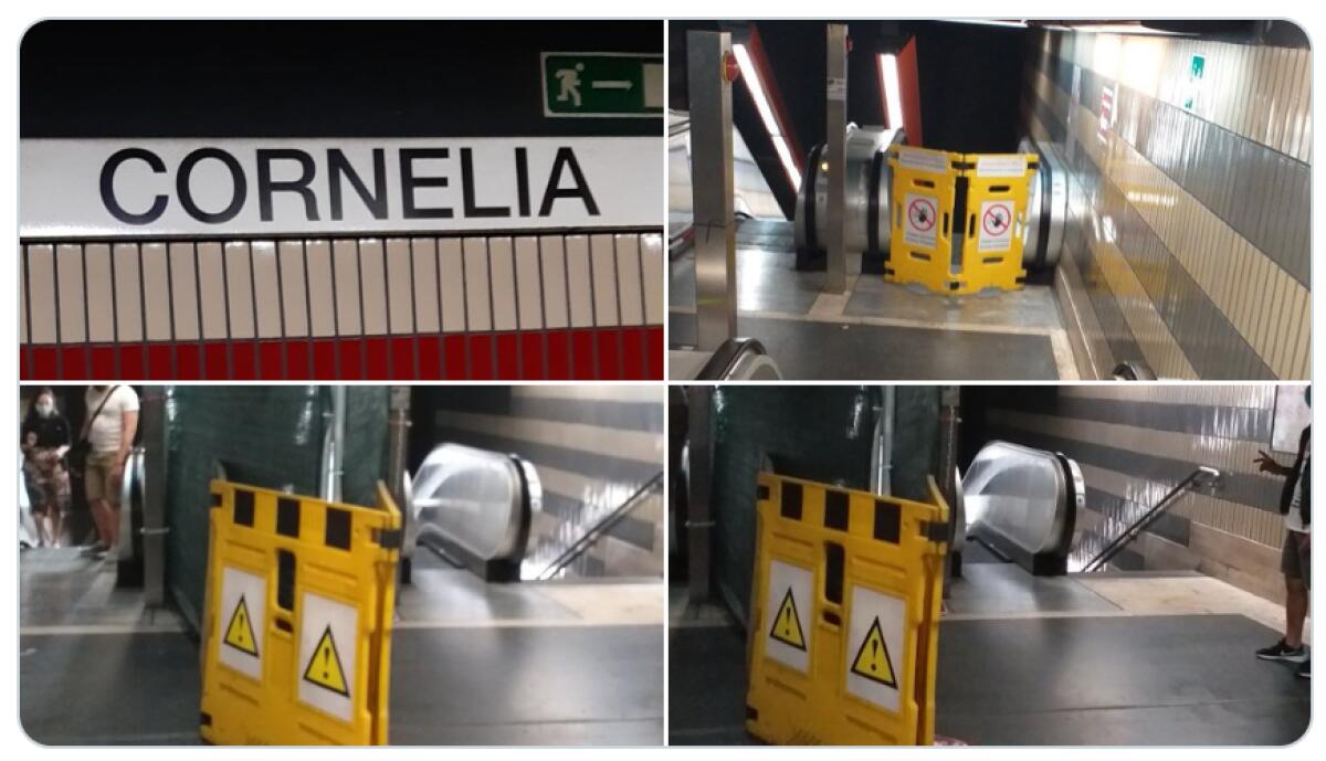 La stazione Cornelia, ecco come è ridotta - 