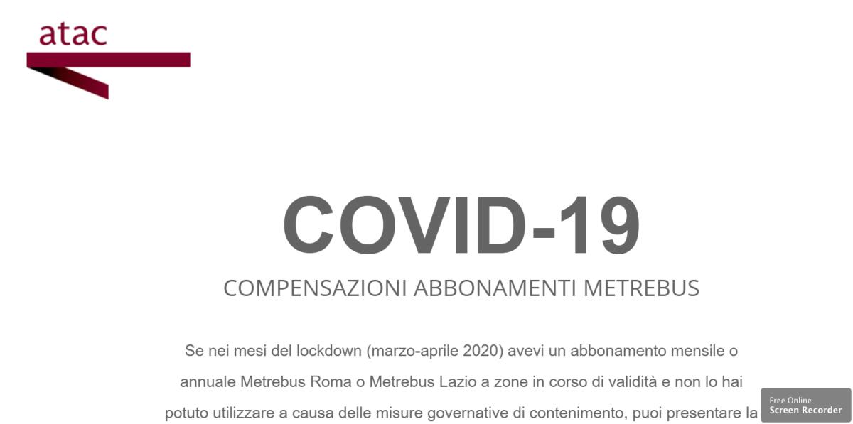 Come richiedere il rimborso Metrebus per il Covid19 - 