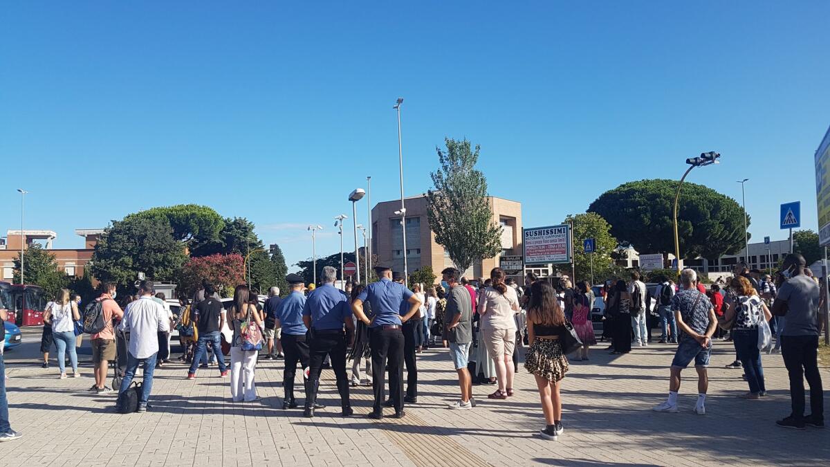 L'interruzione della Roma-Lido - 