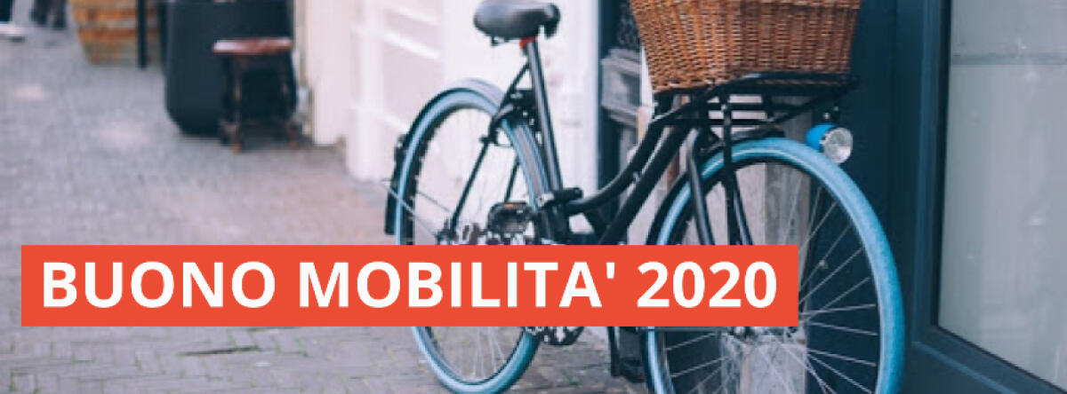 Dal 3 novembre attivo il sito per il Buono Mobilità - 