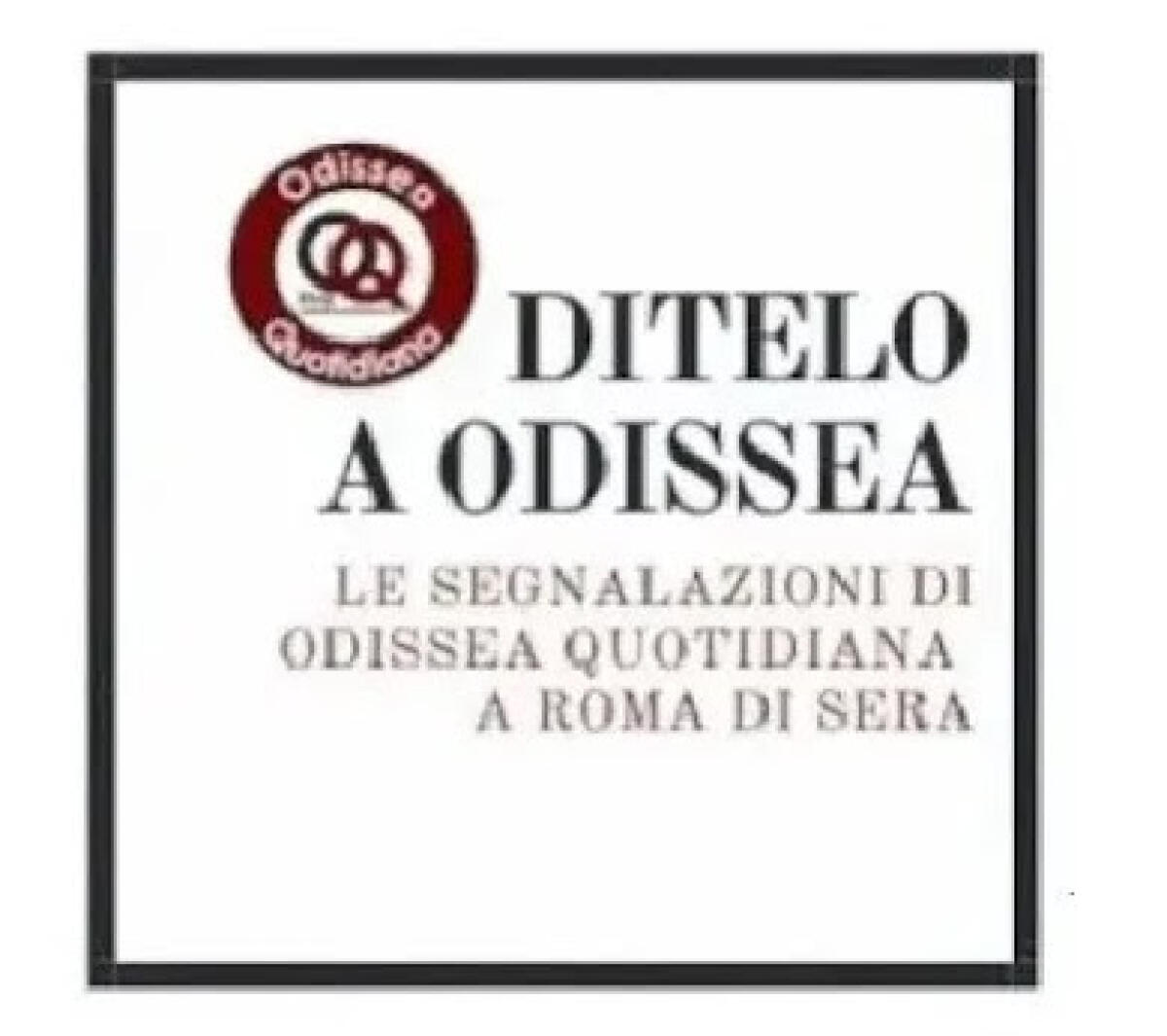 Ditelo a Odissea, puntata del 16 dicembre 2020 - 
