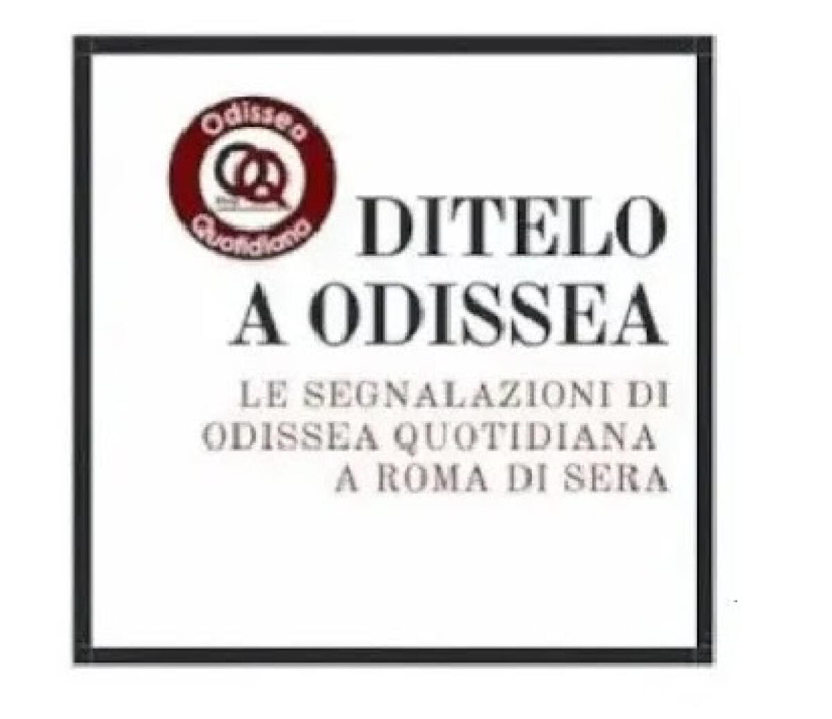 Ditelo a Odissea, puntata del 9 dicembre 2020 - 