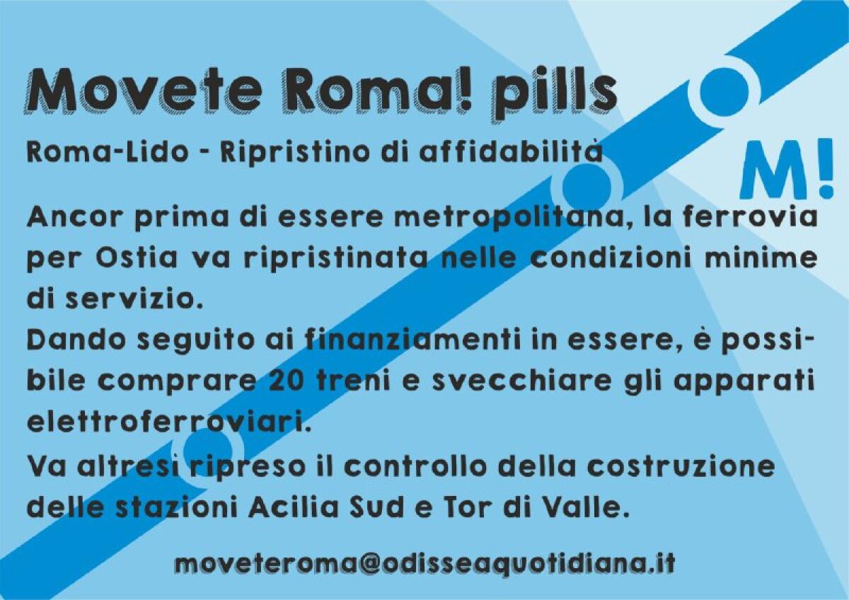 Movète Roma Pillola, numero 10: La Roma-Lido - 