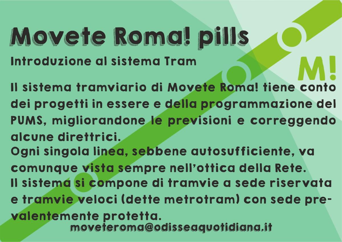 Movete Roma -  Pillola numero 14, introduzione al sistema Tram - 