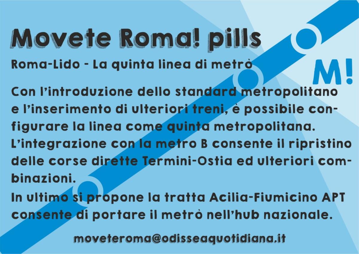 Movète Roma Pillola, numero 11: E ora la Metro E - 