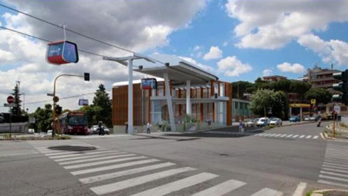 La Follivia - Approvato il progetto per realizzare la funivia Battistini-Casalotti - 