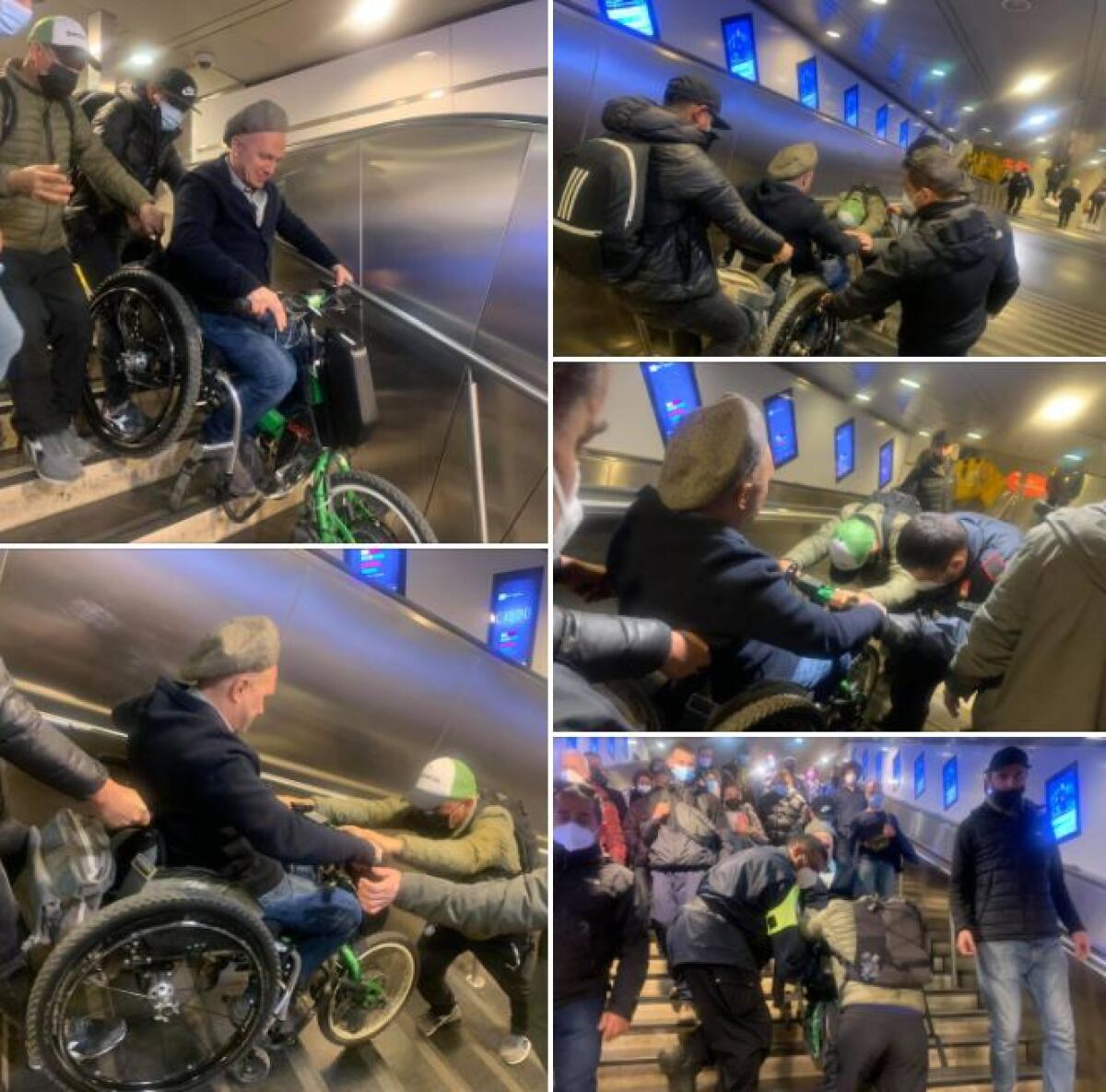 Roma, avvocato disabile bloccato a Termini per ascensore rotto: Atac dà colpa alle infiltrazioni e si scusa - 