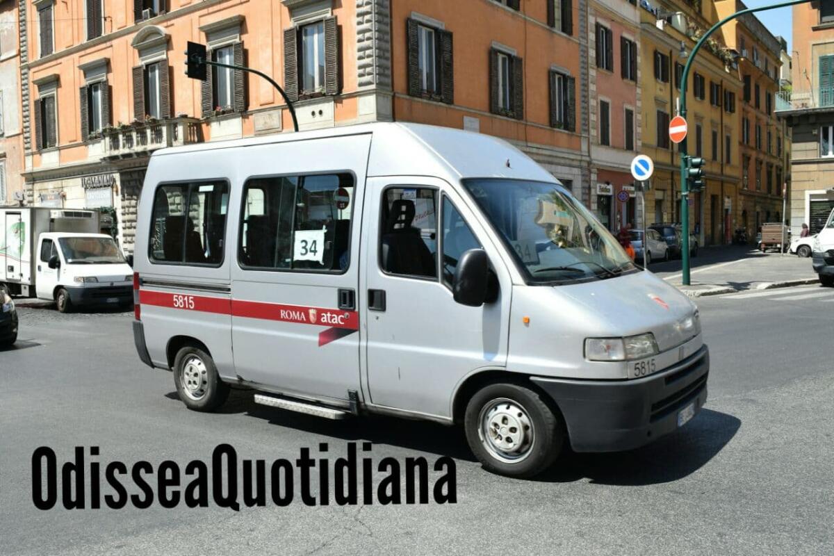 Atac: indetta la procedura negoziata per l'acquisto di due minibus per la linea 34 - 