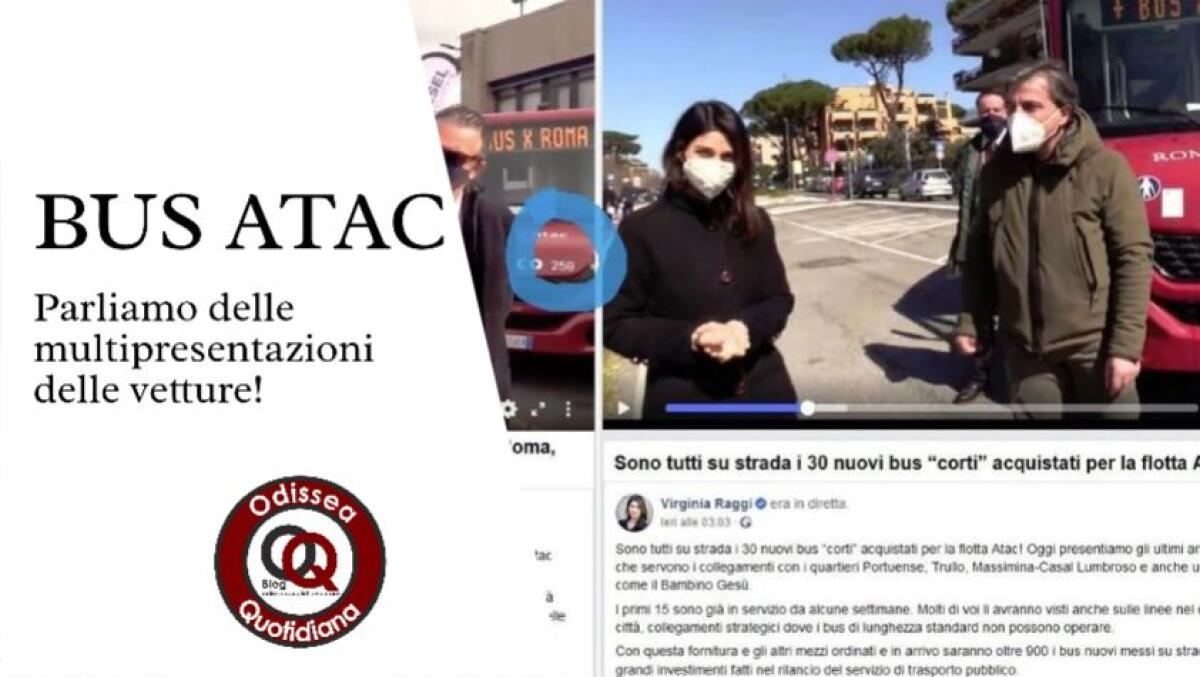 Stessi autobus, due presentazioni - 