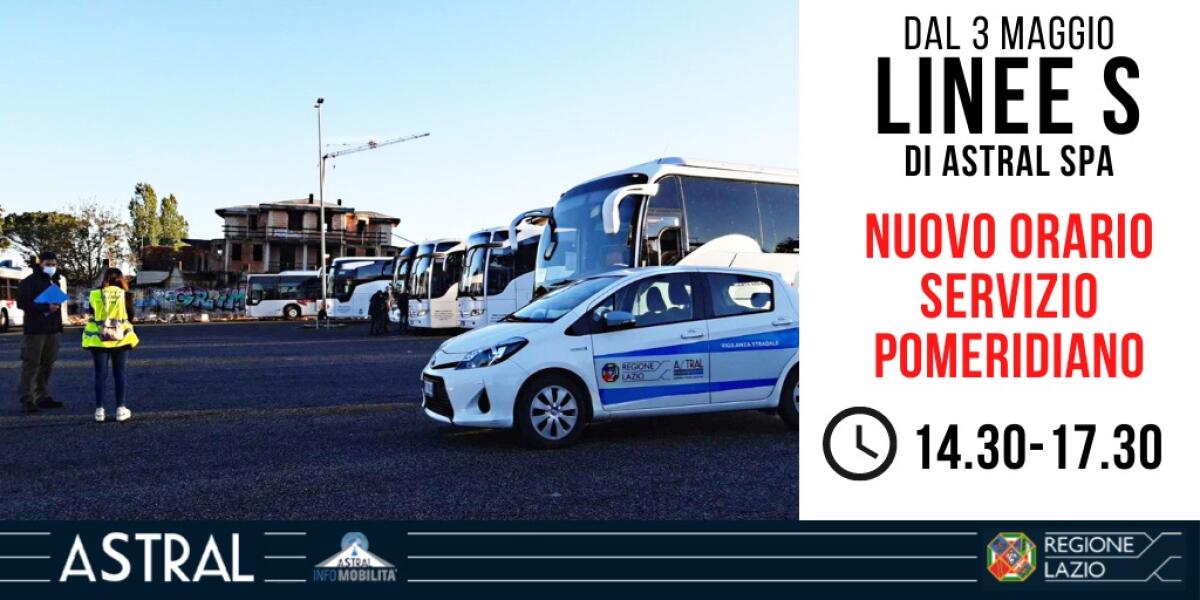 Linee S, cambia l'orario pomeridiano - 