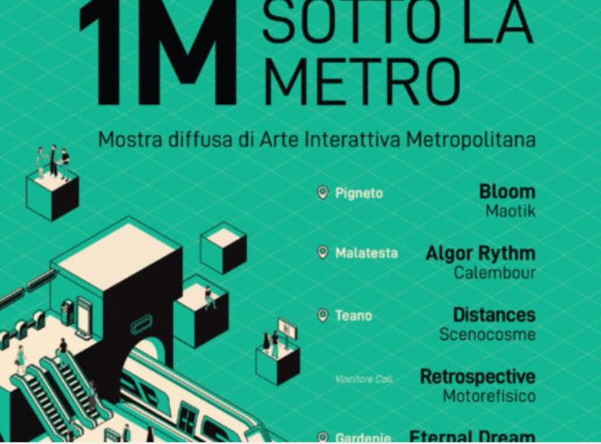 Atac: una “galleria d’arte digitale” in Metro C - 