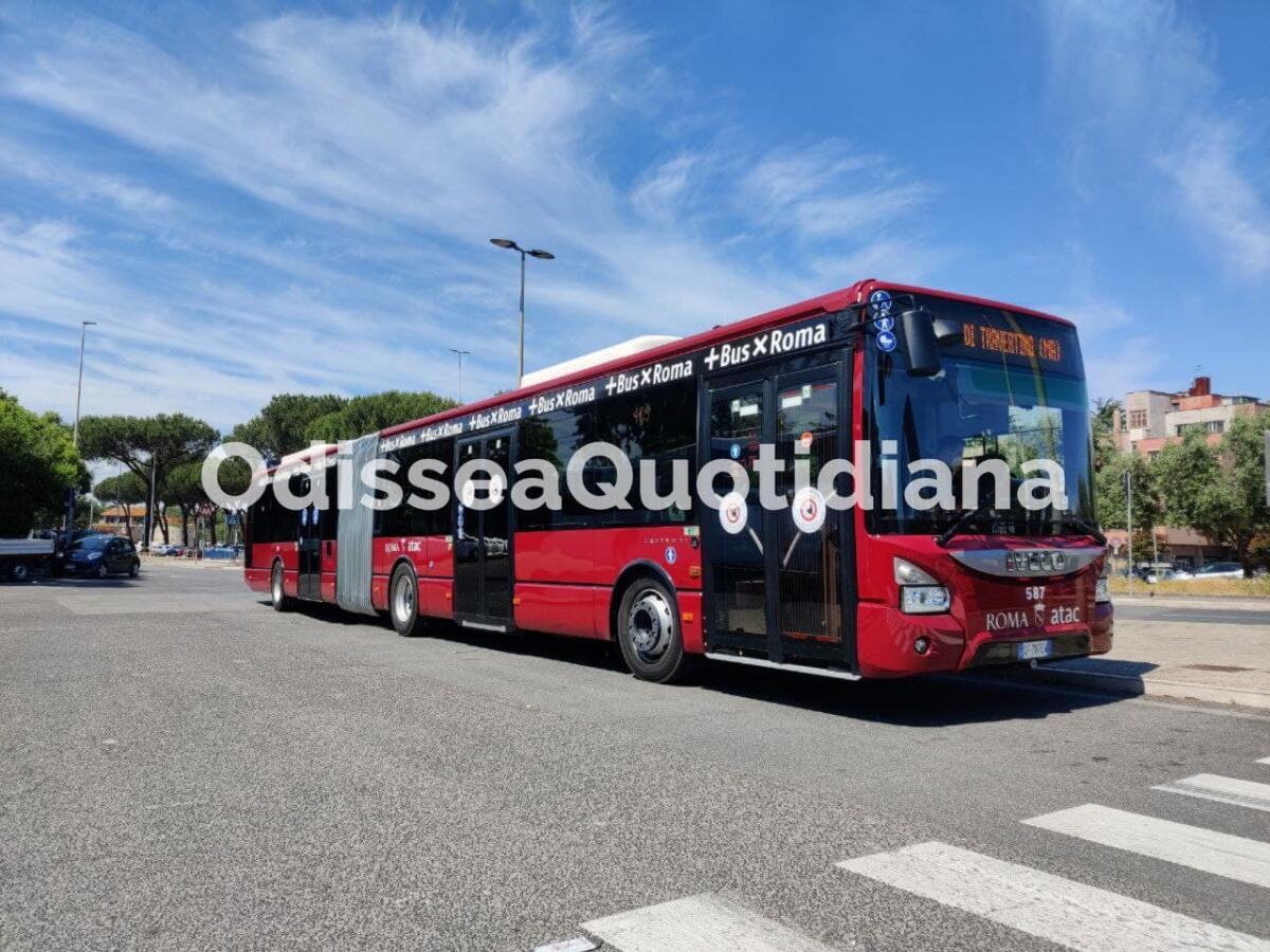 Atac: finalmente in servizio i nuovi bus snodati - 