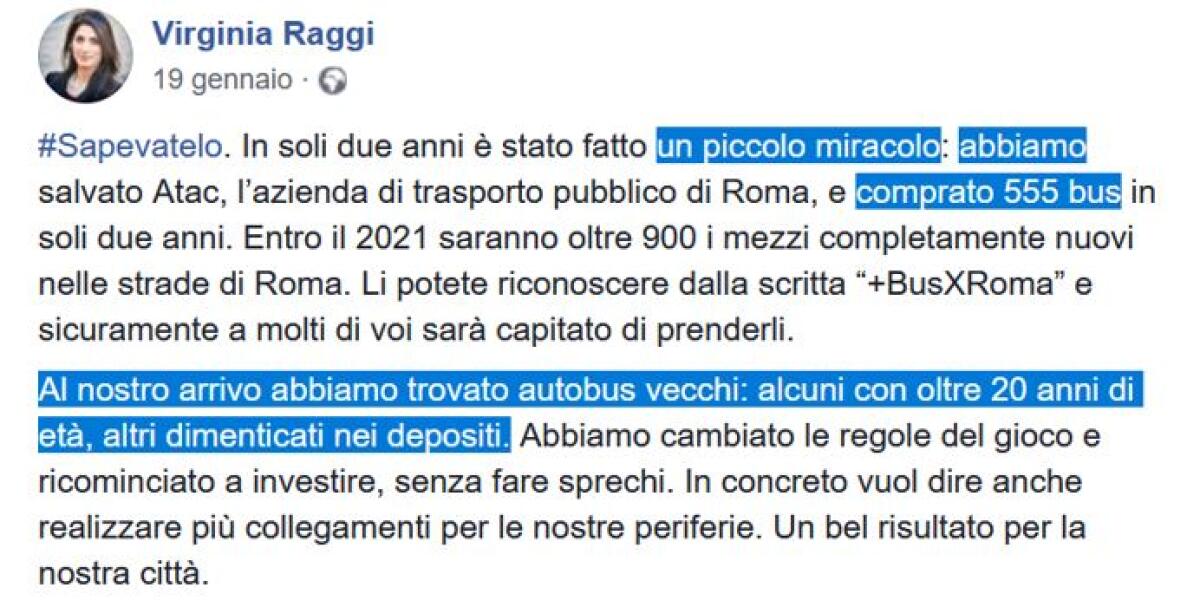 Il “miracolo” ATAC: servizio peggio del 2016 - 
