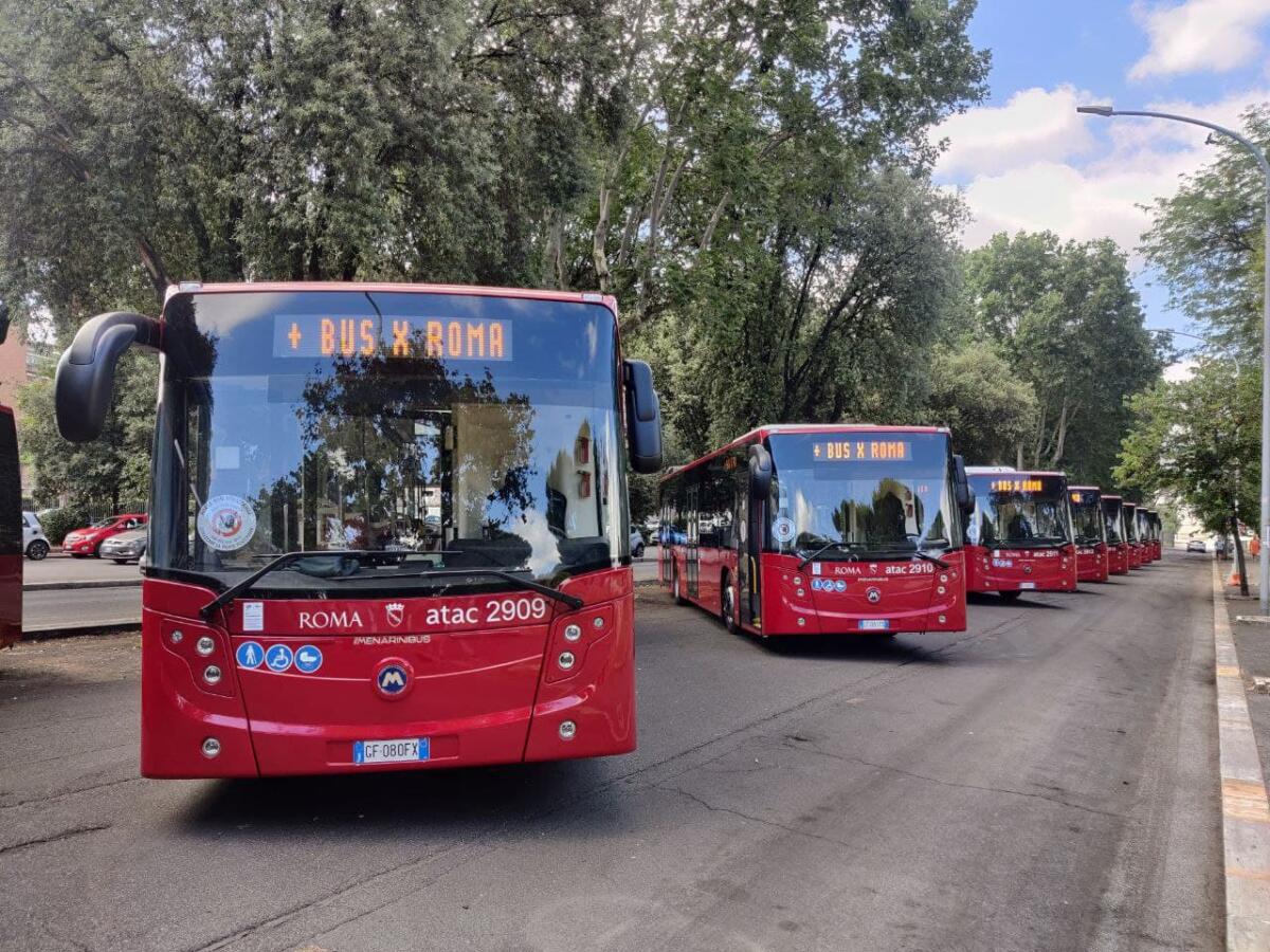 "Più bus per Roma": entrano in servizio 10 nuovi autobus Citymood - 