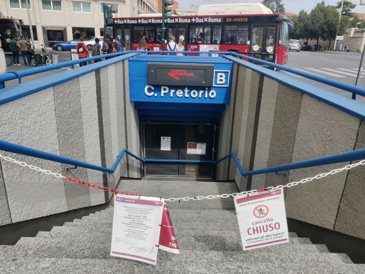 Atac, Metro B: mercoledì riapre la stazione di Castro Pretorio - 