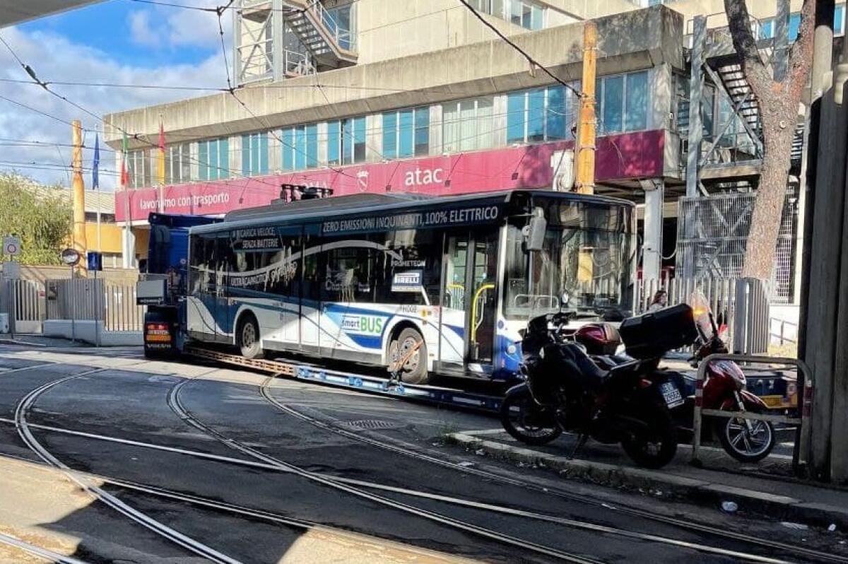 Arriva Smartbus, Atac testa il primo bus elettrico  - 