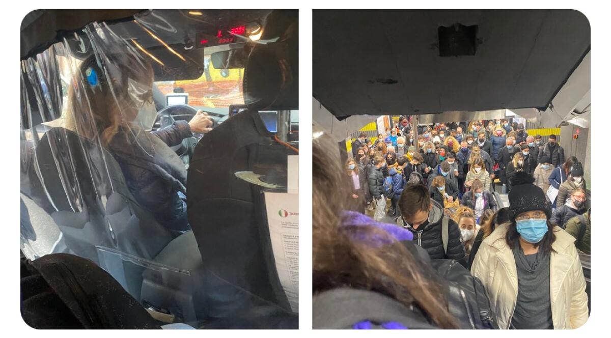 Incroci pericolosi nella metro di Roma - 