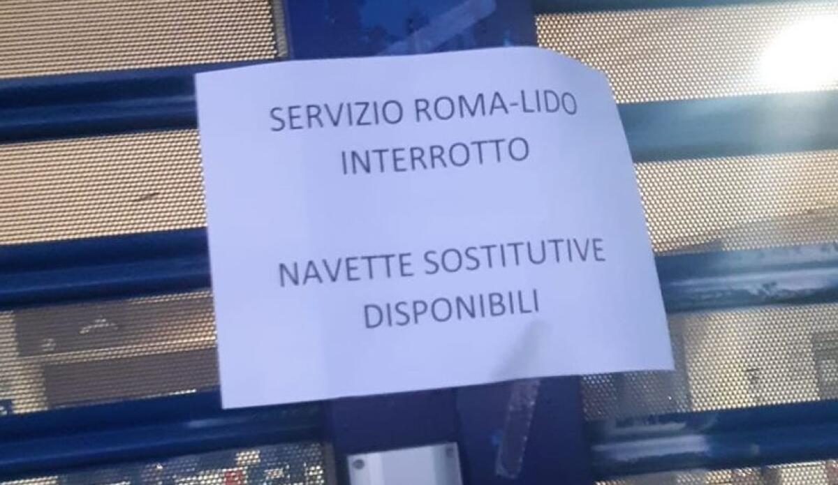 Roma-Lido: caos sui treni, servizio interrotto - 