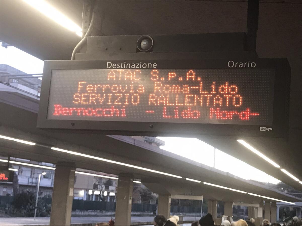 Roma-Lido: La mattanza dei lavoratori - 