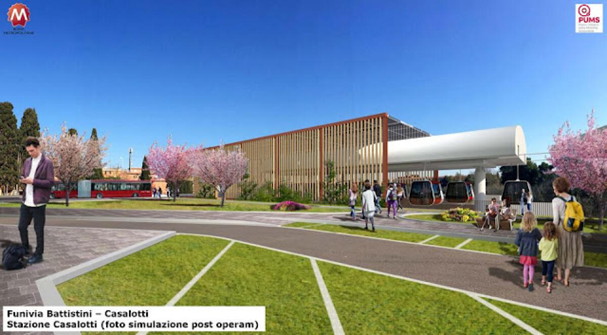 Spunta l’ipotesi people mover al posto della funivia Casalotti - 