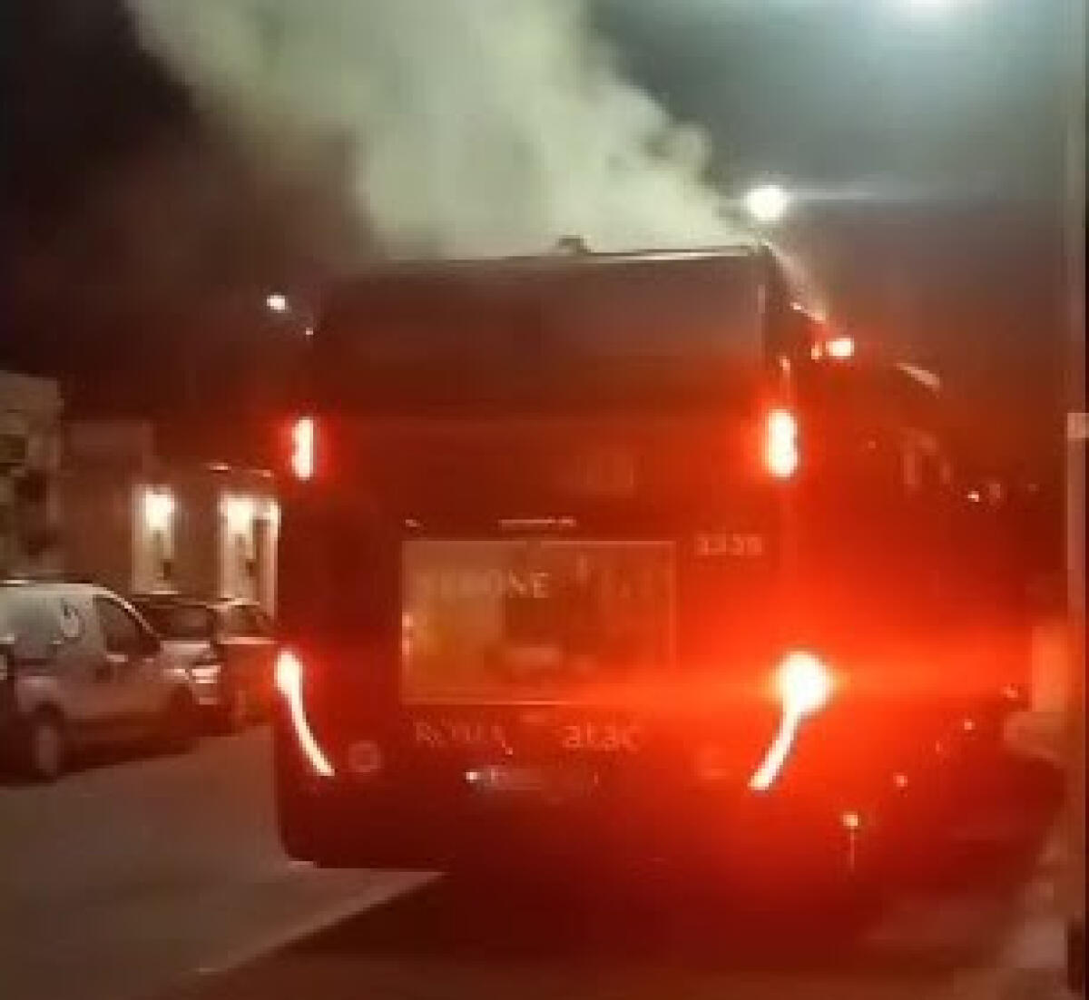 Atac: quasi-flambus nella notte sull'nMA - 