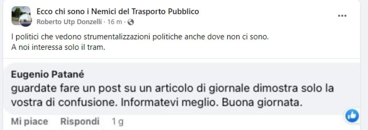 La politica ed il trasporto pubblico a Roma - 