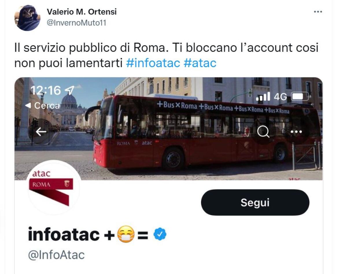 Perché #InfoAtac ci blocca? - 