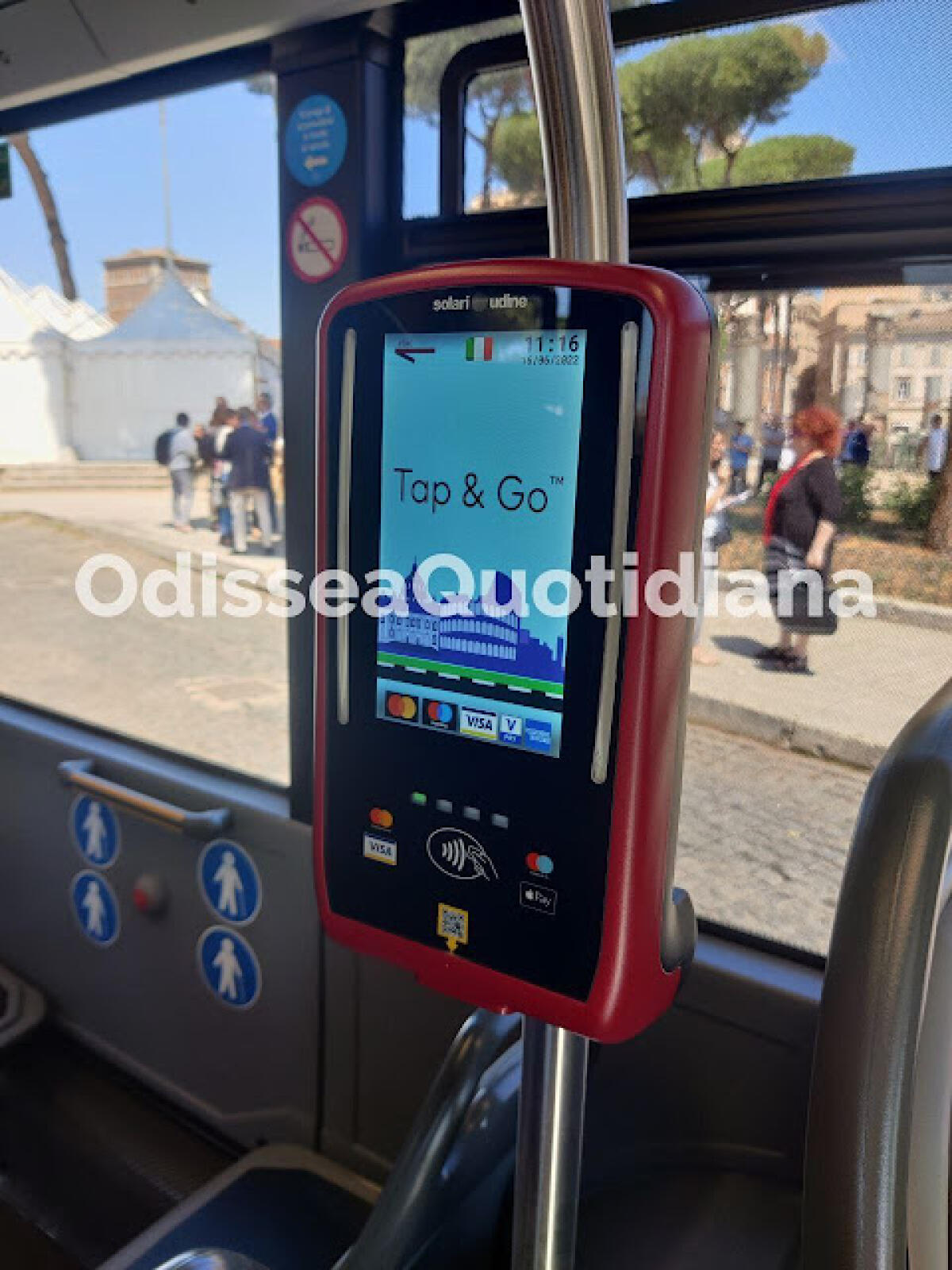 Tap&Go: il pagamento con carta di credito arriva anche su bus - 