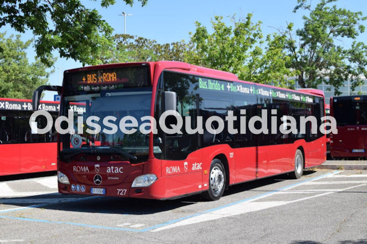 Roma: ordinati 75 nuovi bus ibridi per Atac - 