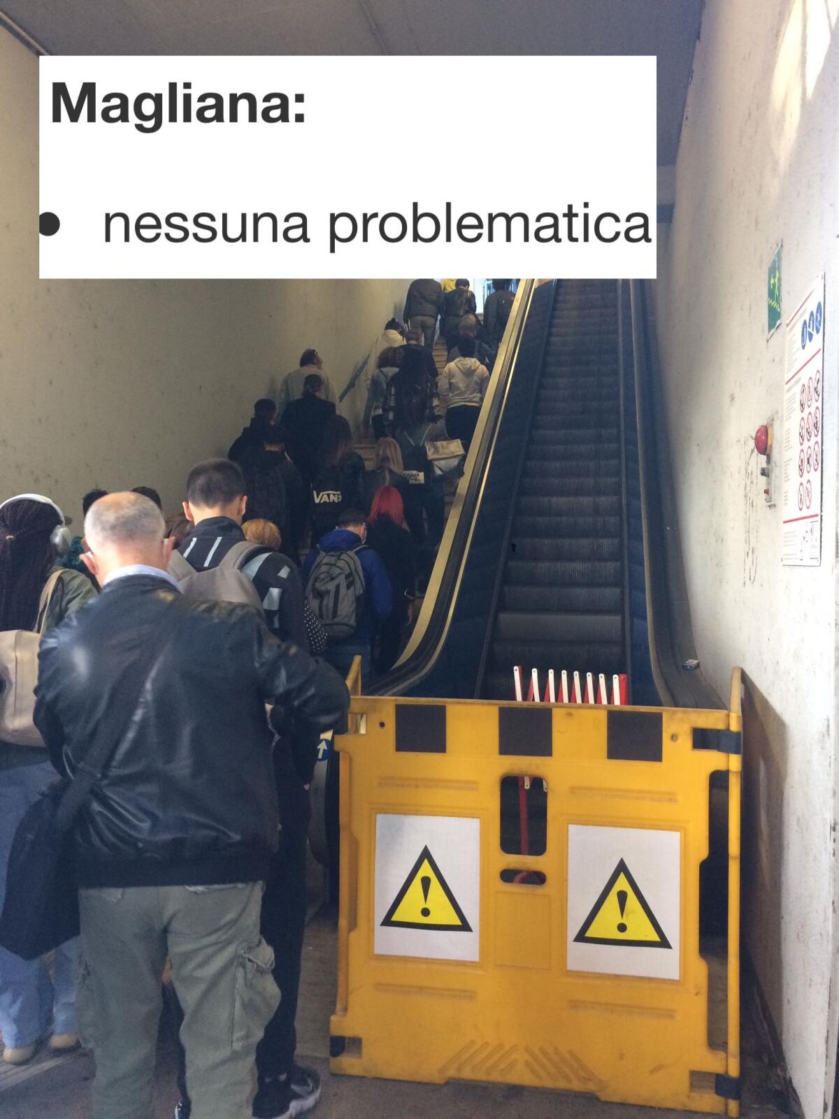 Inferno Roma-Lido: scale mobili, montacarichi e ascensori bloccati - 