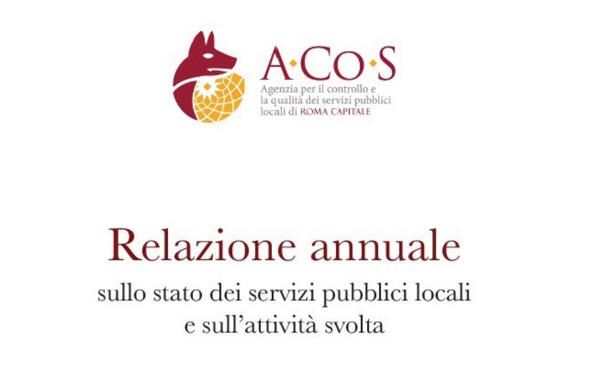 La Relazione sui servizi pubblici di Roma Capitale - 