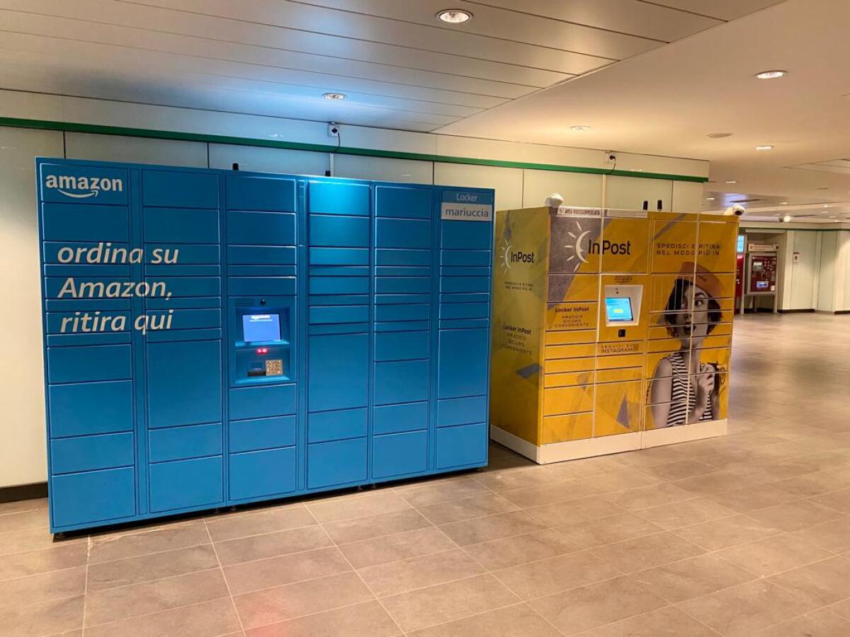 ATAC: i locker di Amazon e InPost arrivano in Metro  - 