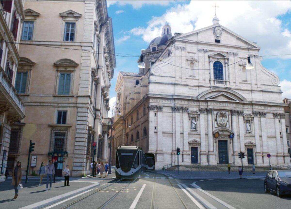Roma: l'Università La Sapienza progetterà gli assi tramviari del centro storico - 