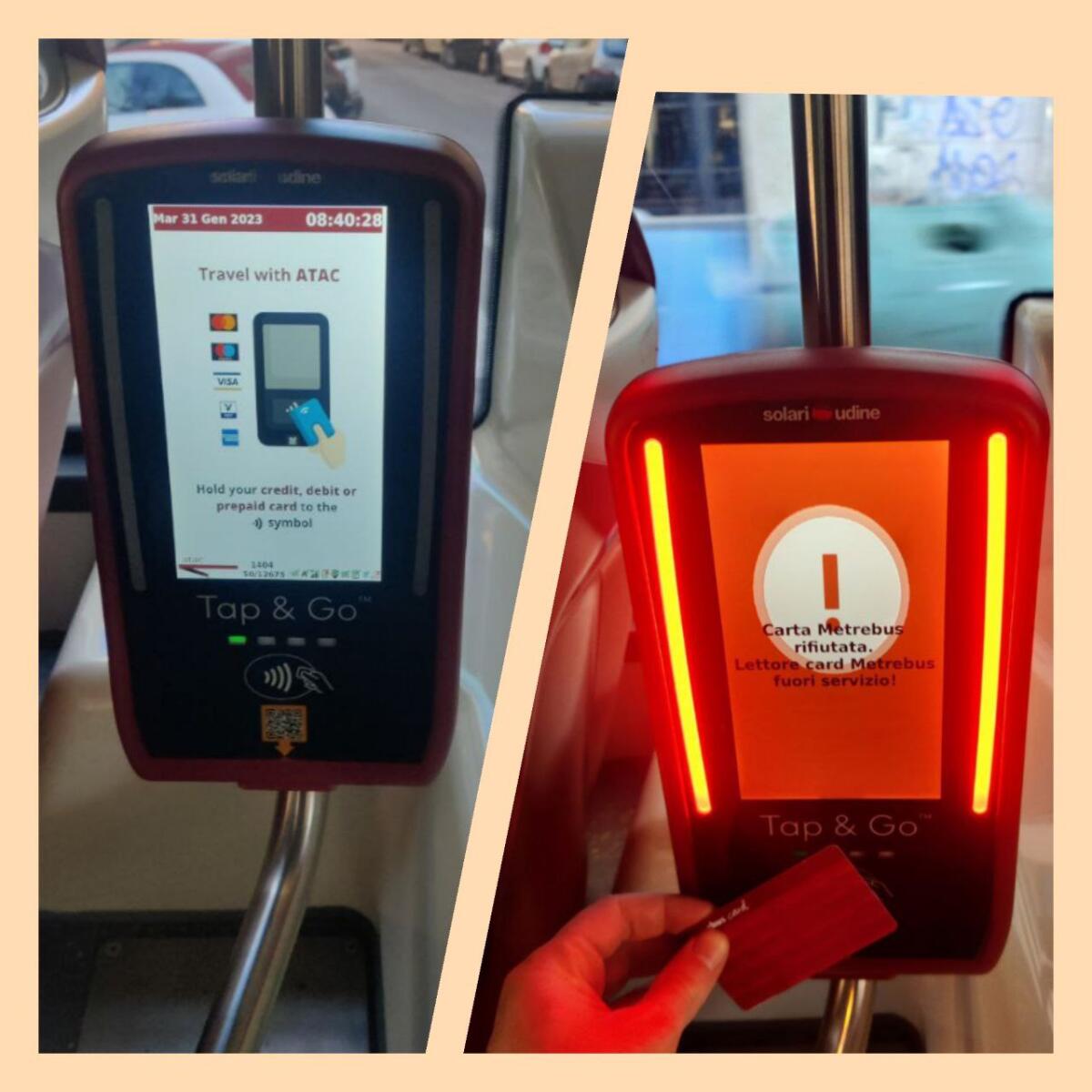 Tap&Go: attivi nuovi validatori che non accettano le tessere Metrebus - 