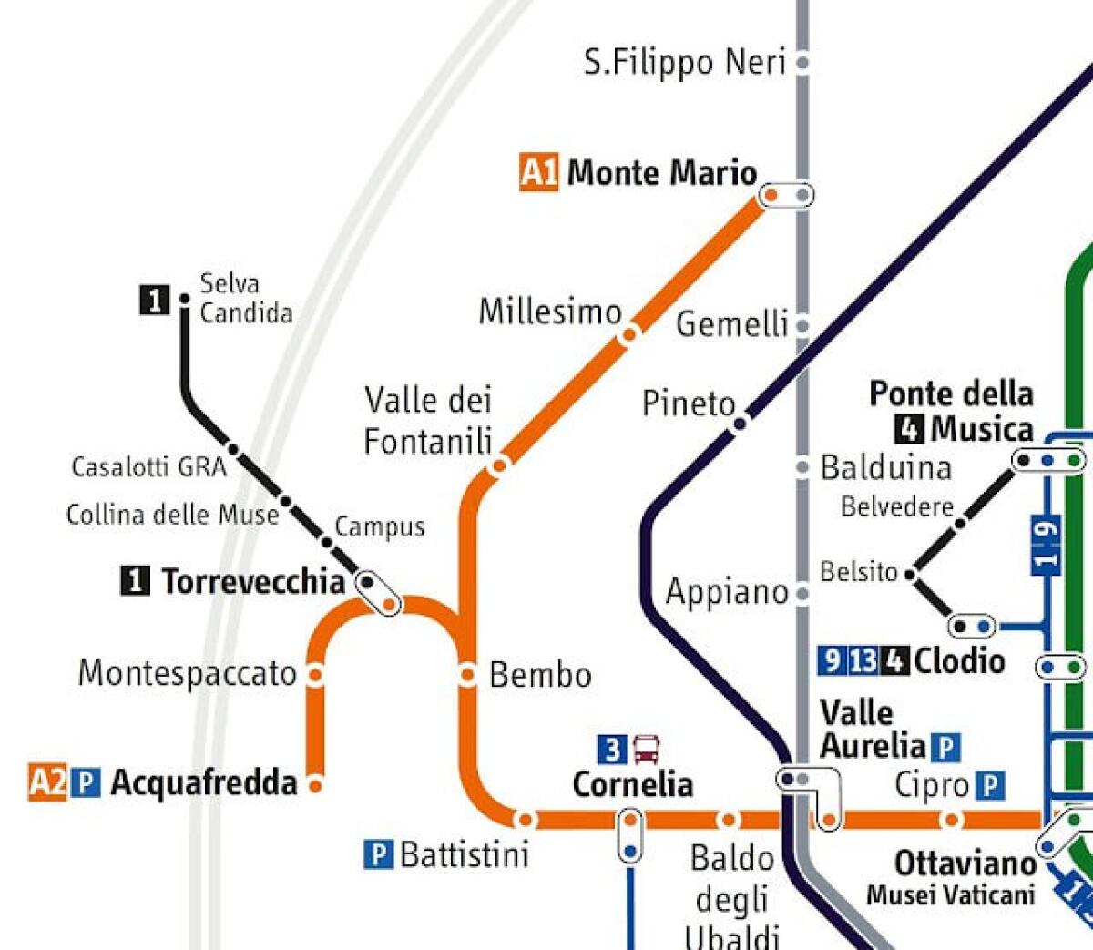 Metro A: proroga dei fondi per il prolungamento Battistini-Monte Mario - 