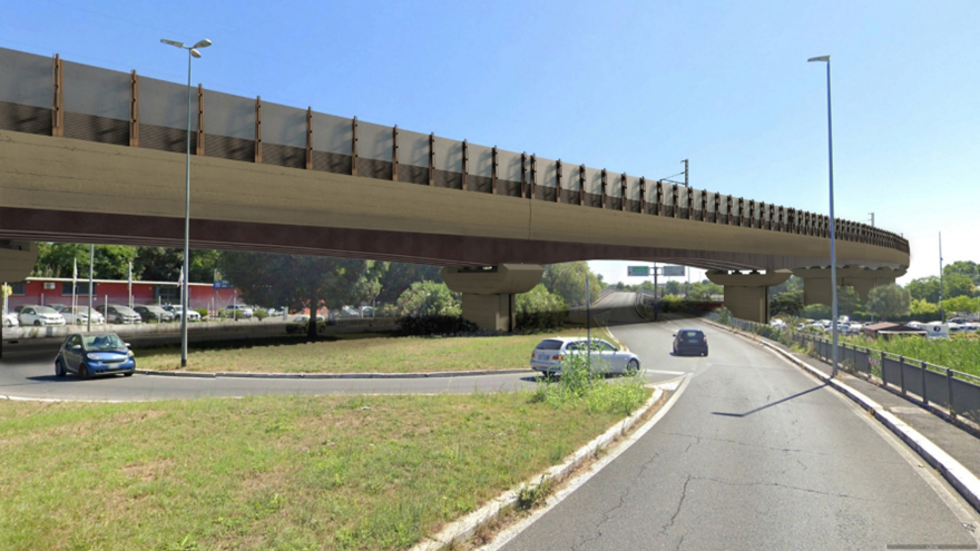 Viadotto su via Flaminia Vecchia