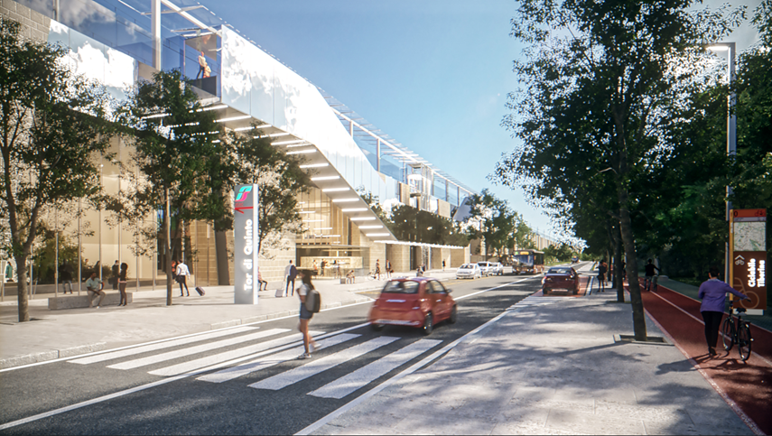 Stazione Tor di Quinto (esterno)